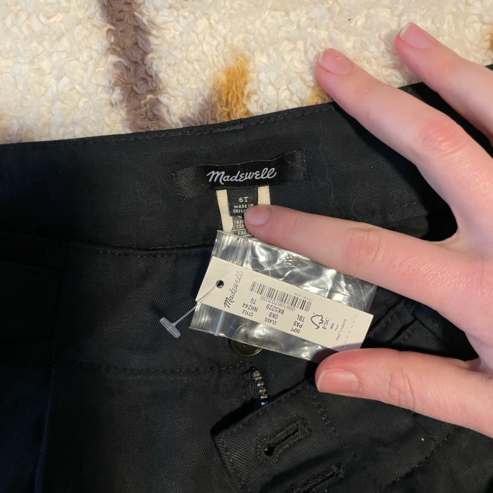 COPY - NWT Madewell Harlow wide-leg trousers